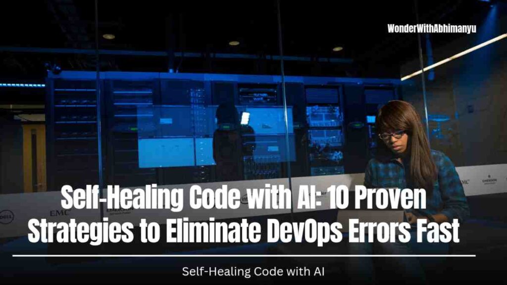 Self-healing code with AI: discover 10 proven strategies to quickly detect, fix, and eliminate DevOps errors for faster, more reliable systems.
